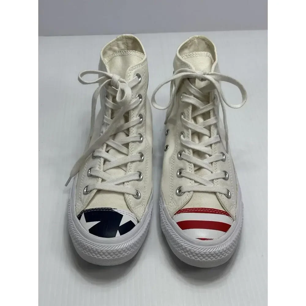 Converse Chuck Taylor All Star USA Flag‎ Toe Stars Stripes Sneakers Unisex Men 6
